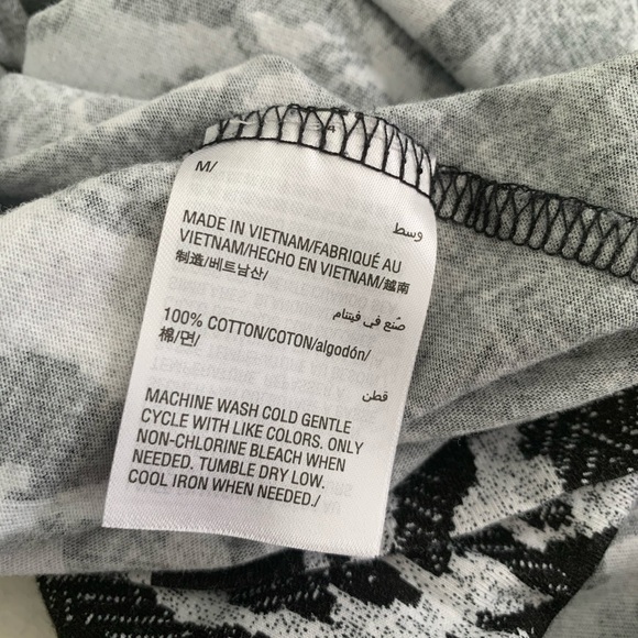 Alfani Men’s Camo Print Black n White Polo - Picture 8 of 8